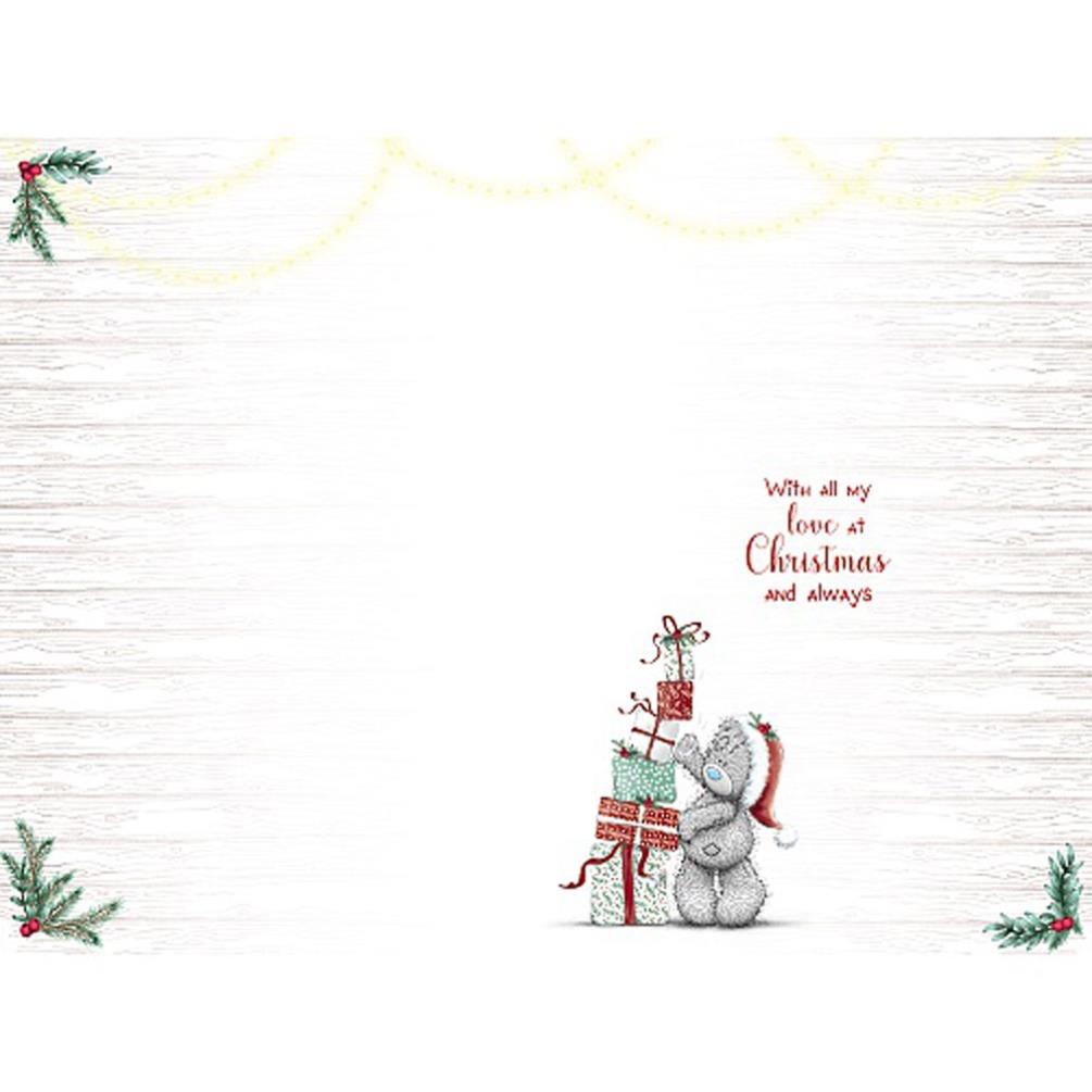 Amazing Husband Verse Poem Me to You Bear Christmas Card Extra Image 1